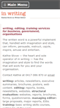 Mobile Screenshot of inwriting.com.au